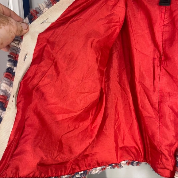 Marc By Marc Jacobs Women's Blazer Size S Wool Red White Blue Size XS - Picture 6 of 13